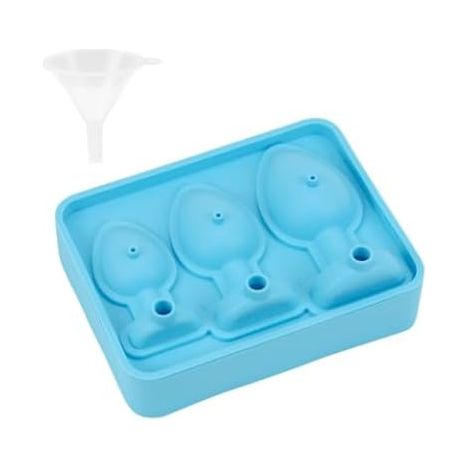 Moule à glaçons en silicone - Flexible et lavable au lave-vaisselle - Pour adultes, bar, fête, cocktail, whisky (1/5)