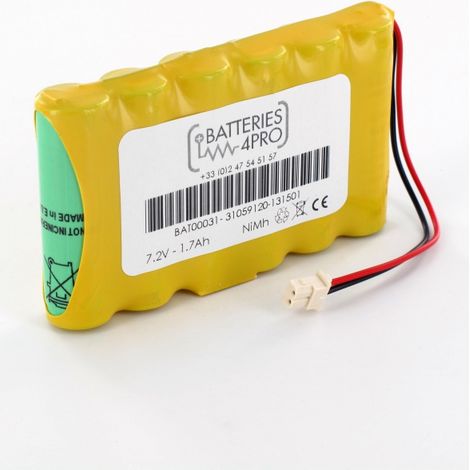 BATTERIE 7.2V 1.5AH NIMH POUR TPE VERIFONE Nurit (1/2)
