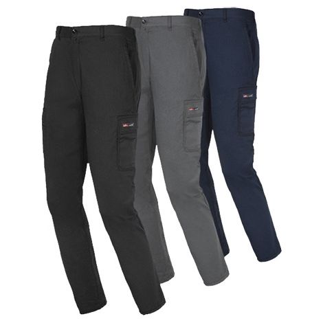 Pantaloni da lavoro Industrial Starter Easystretch 8038-Blu-XXXL - Blu - 