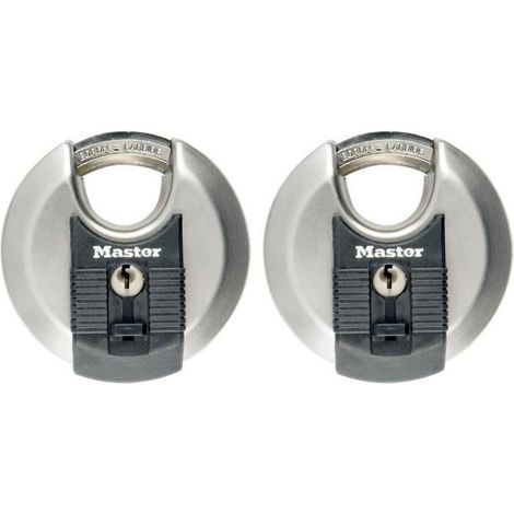 Master Lock 4401EURLHEC Cadenas Bluetooth connecté pour un usage privé ou professionnel, Etanche, Anse Longue (1/5)