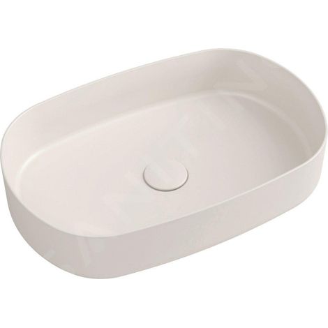 Sapho Infinity - Vasque à poser, 550x360 mm, sans trop-plein, ivory 10NF65055-2K (1/4)
