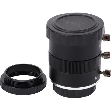 TOIVIZE-Objectif Zoom Industriel 6‑12mm 1/1.8 3MP, Monture C, Manuel, Alliage d'Aluminium (1/4)