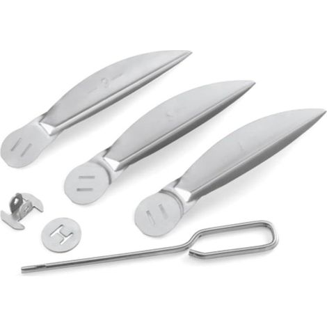 One-Touch 21-Zoll-Reinigungsset für Weber 7444 Grill, Metall-Ersatzteile mit dicken, hitzebeständigen Komponenten für Holzkohlegrills (1/5)