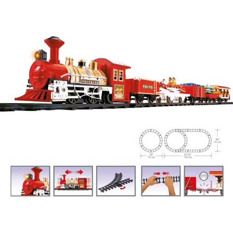 Tren musical de luces de Navidad de 26 piezas 1 LED - Feeric lights & christmas