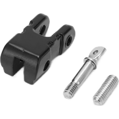 Crochet de treuil RC en métal, crochet de remorquage rocheux pour véhicule modèle, accessoire pour voiture RC 1/10, noir (1/5)