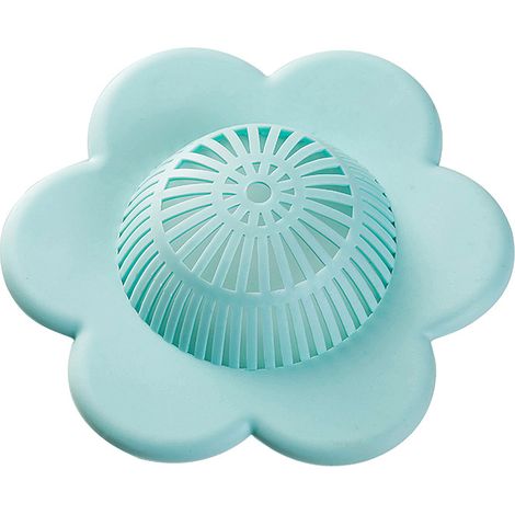 Bouchons de bonde de douche en silicone anti-cheveux, protège-bondes de baignoire et de douche avec ventouses, adaptés à la salle de bain, la baignoi (1/5)