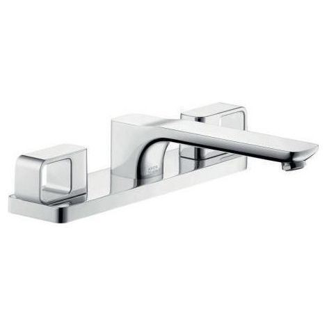 hansgrohe AXOR Urquiola 3-Loch Wannenrandarmatur, Ausladung (1/3)