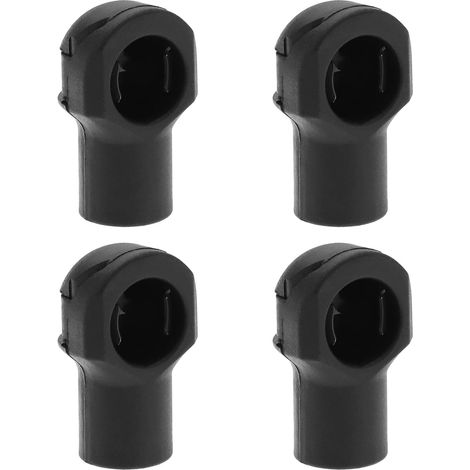 4-teiliges Endstück Federverbinder Heckklappenfederverbinder Pneumatikfeder Heckklappe Auto Kunststoff Wohnwagen Umbau Autohaube Kofferraum M6x10,5mm für 10mm Kugelgelenk