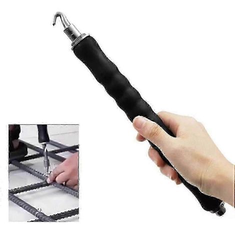 Pince à enrouler semi-automatique pour barres d'armature avec crochet rétractable pour la construction, 1 pièce (1/4)
