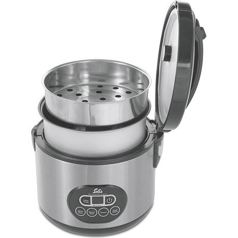 Solis Rice Cooker Duo Programm (Typ 817) Reiskocher und Dampfgarer