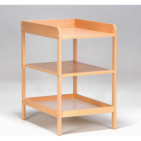 Le Quai Des Affaires – Table à langer LUDO – Structure hêtre massif – Finition vernis naturel – Dimensions matelas 72,5x51 cm – Hauteur maximum 4 cm