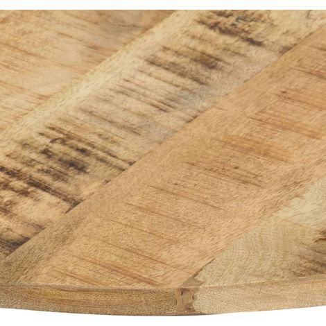 Maison Exclusive - Tischplatte Massivholz Mango Rund 15-16 mm 60
