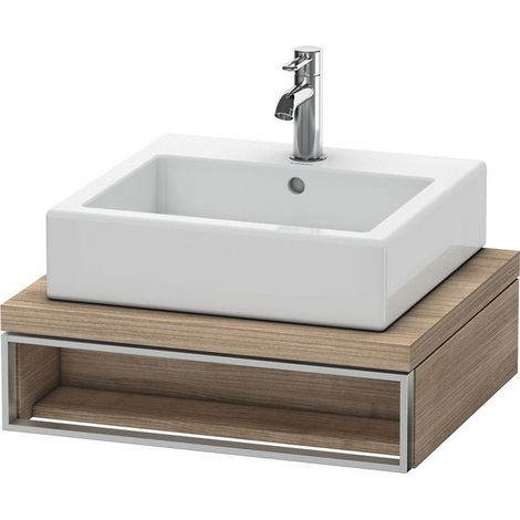 Unità Duravit Vero Vanity per console, 6540, 600 mm, 1 vano aperto con portasciugamani incluso, Colore (anteriore/corpo): Ciliegio del Ticino - VE654007373