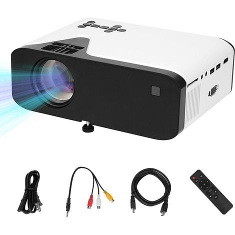 Projecteur intelligent UHD, projecteur pour hôtels, commerces, locations de vacances, bureaux, enseignement, karaoké en extérieur, pour la maison. (1/5)