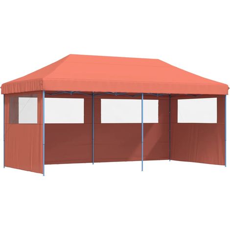 Maison Exclusive - Partyzelt Faltbar Pop-Up mit 3 Seitenteilen Te