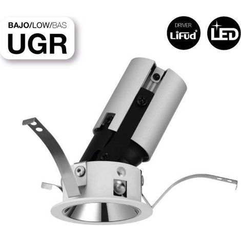 LED-Deckeneinbaustrahler COB - 5W - Verstellbar - Niedriger UGR