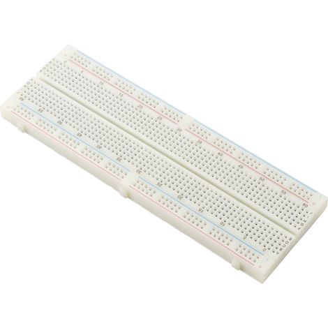TRU COMPONENTS Platine enfichable autocollant Nbr total de pôles 830 (L x l) 16.51 cm x 5.46 cm 1 pc (1/2)