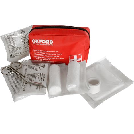 Trousse de premiers secours moto Oxford - Trousse de premiers secours complète