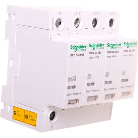 Schneider A9L40601 Acti9 – Überspannungsschutz iPRD40r – 3PN – 40 kA – 350 V – mit Signalübertragung