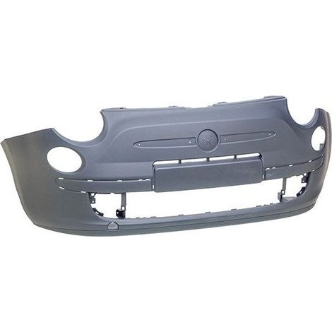 Pare-choc avant à peindre avec trous pour moulures Lounge Fiat 500 phase 1 2007-2015 PREMIUM