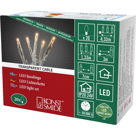 Guirlande Lumineuse à Micro LED, Plastique, 2 W, Or (1/3)