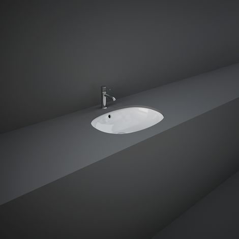 Lavabo sottopiano ovale Rak Ceramics - Bianco (1/3)