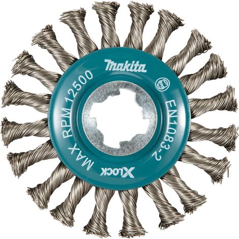 Rundbürste 115 mm X-LOCK – MAKITA D-73352