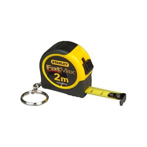Mini flexomètre 2 m x 13 mm avec porte-clés dans un récipient en plastique FMHT1-33856 Stanley (1/6)