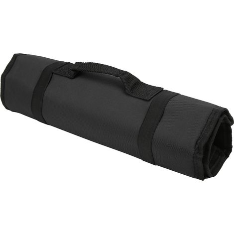 Tragbare, faltbare Werkzeugtasche für Multifunktions-Reparaturschlüssel, schwarze Aufbewahrungstasche (1/5)