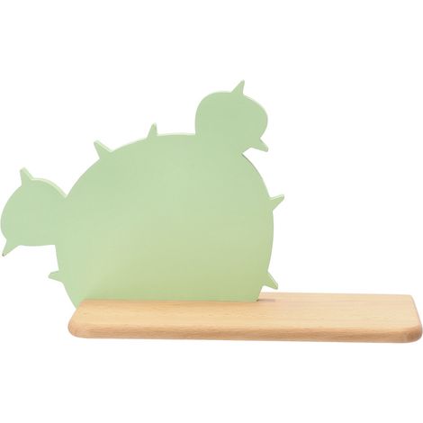 Applique Candellux Cactus LED 4W 4000K verte bois clair (1/5)