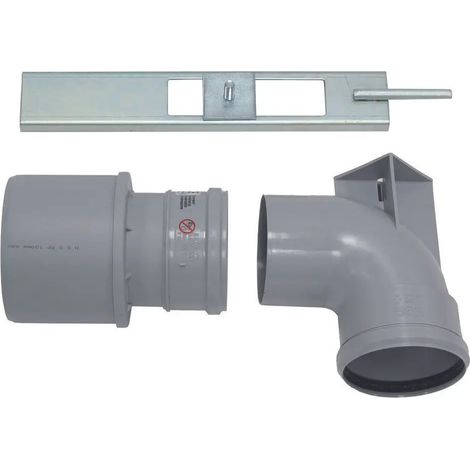 Vaillant Coude de support DN 100 PP Transition DN 100/130 PP pour cascade ecoTEC,eco/auroC., 0020075739