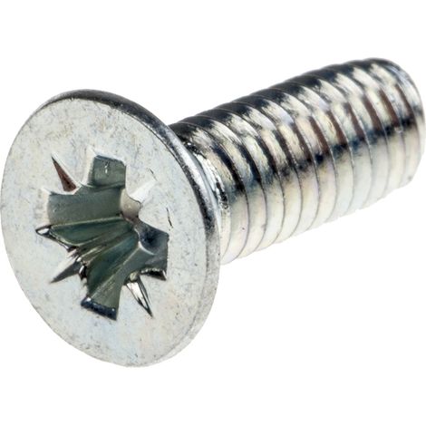Vis autotaraudeuse RS PRO 12mm, tête Fraisée, M4 x , en Acier ( Prix pour Sachet de 100 ) (1/2)