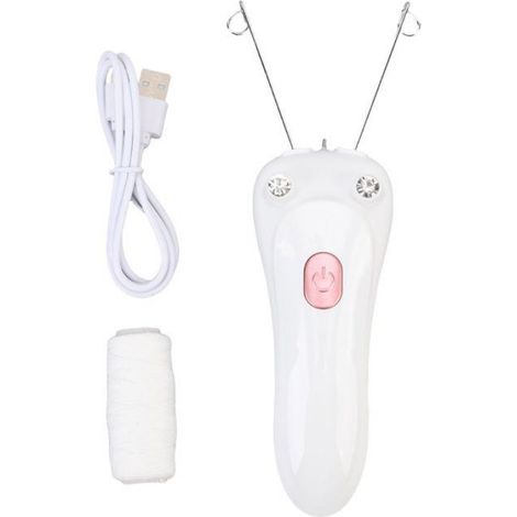 Épilateur À Fil - USB Rechargeable - Pour Lèvre Supérieure Menton Favoris Joues - 1 Pièce (1/5)