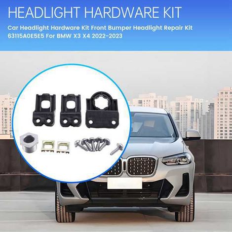63115A0E5E5 is a repair kit for the front bumper and headlights of 2022-2023 BMW X3/X4. (1/4)
