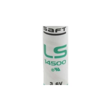 Pile lithium thionyle chloride 3.6V LS14500 – Capacité 2600 mAh – Autodécharge faible – Températures extrêmes - Longue durée de vie – Saft