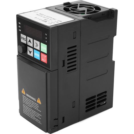Variateur de fréquence MS500 2S 0.4G Convertisseur monophasé 220V vers triphasé 0.4kW 2.4A Affichage numérique (1/4)