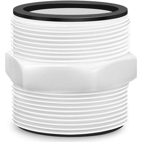 Adaptateur de tuyau de piscine 1,5 pouce pour tuyau de pompe de piscine Intex Coleman avec joints toriques - Pièces détachées pour adaptateur de tuyau de piscine