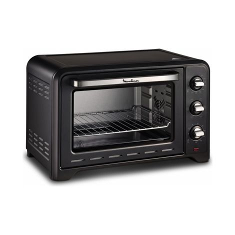 Moulinex – Mini four grill 39 L – 6 modes de cuisson – Thermostat jusqu'à 240°C – Gril 1000 W – Revêtement antiadhésif