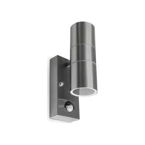miidex LED Wandleuchte GU10 Edelstahl elegantes Design