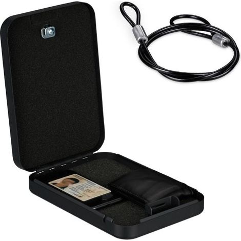 Caja de seguridad con cerradura