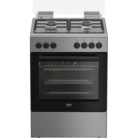 BEKO FBE62120XD CUCINA 60X60 4 FUOCHI CON FORNO ELETTRICO CLASSE A INOX (1/5)