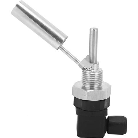 Interrupteur à Flotteur, Capteur de Niveau d'eau, Interrupteur à Flotteur à Bec de Canard, Contrôleur de Capteur de Niveau de Liquide d'eau en Acier Inoxydable 304 G1 / 2 "DC 0-220V (1/5)