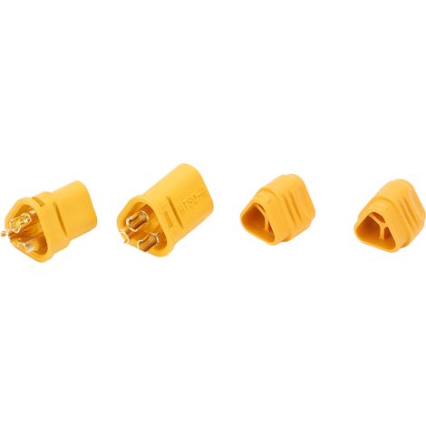 Connecteurs MT30 Mâle Femelle Plaqué Or Pièces Fiche pour Batterie Lipo RC Modèle Quadcopter Multicoptère (1/5)