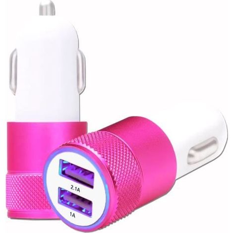 USB Car Charger - PH26 - Vivo V27s - Double Ports - Ultra Fast - 12-24V