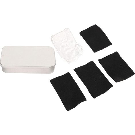 mini poêle à alcool, en acier inoxydable en maille légère de camping alcool avec couverture coulissante, cuisinière d'alcool de camping pour la randonnée de voyage (Silver) (1/5)