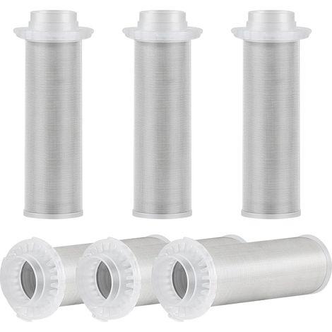 6 Pièces Filtre, Acier Inoxydable 316L, Précision 40μm, Pour Système SWAWIS (1/3)