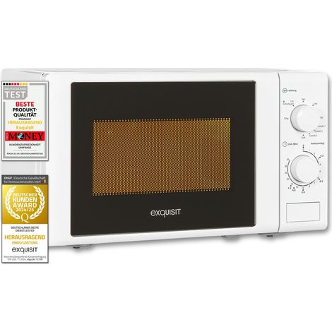 Microondas exquisit MW900 030G blanco 700 W 20 litros