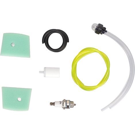 Luftfilter und Kraftstofffilter mit Zündkerzen-Primerpumpe für Husqvarna Kettensägen 123C, 123L, 123LD, 223L, 223R, 322C (Teilenummer: 537186301, 503888101) (1/5)