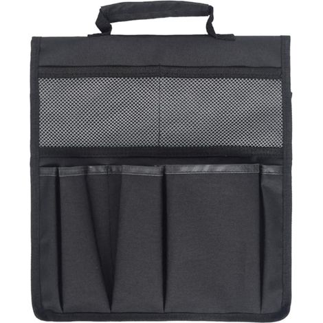 Sac à outils de jardinage, sac de rangement et d'organisation de jardinage, sac à outils de jardinage noir extérieur (1/5)
