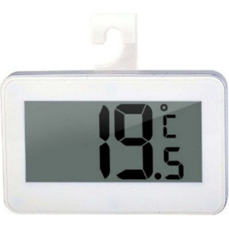 Thermomètre numérique de réfrigérateur, thermomètre de congélateur étanche, haute précision avec alarme et crochet pour cuisine et maison. Fiable pour la conservation des aliments. (1/4)